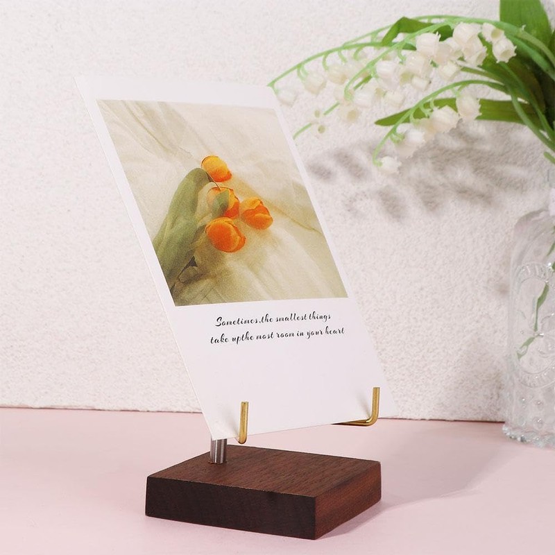 Vctitil Wooden Plate Stands For Display, Plate Holder Display Stand,