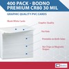 400 Pack - Bodno Premium CR80 30 Mil Graphic Quality