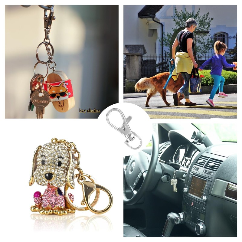 12 Pcs Bird Cage Locks, Metal Pet Cage Door Lock