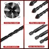 ZKH 10 PCS Masonry Drill Bit Set, Cement drill bits