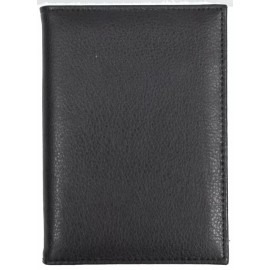 RFID Blocking Genuine Leather Passport Organizer ID Wallet Stop Identity Theft