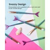 Mermaid Makeup Brushes Set with Bag Citicolor Chubby Fish Foundation