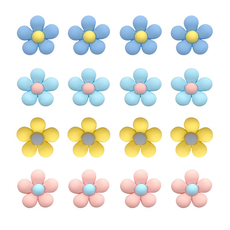 XPEX Pack of 16 Shoe Charms, Crocodile Pendants for Children,