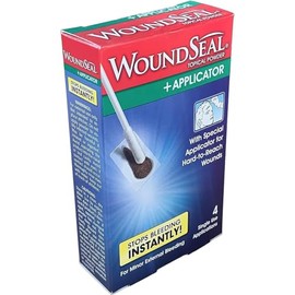 WoundSeal Powder for Nosebleeds + Applicator, 4 Each (Pack of 3)