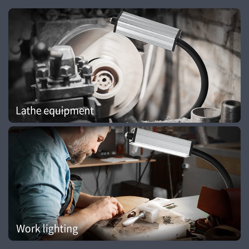 XINYIQI Flexible Work Light, Machine Light, Gooseneck Led Light IP66