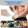 ELEMONY 6 Rolls Pre Wrap Tape Athletic 72 Yards Foam