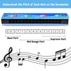 6 Pcs Harmonica Kids, Harmonica, Harmonica for Beginners with Double