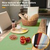 Rinpon Waterproof Wipeable Table Runner, Thick Farmhouse Table Runner, Dresser