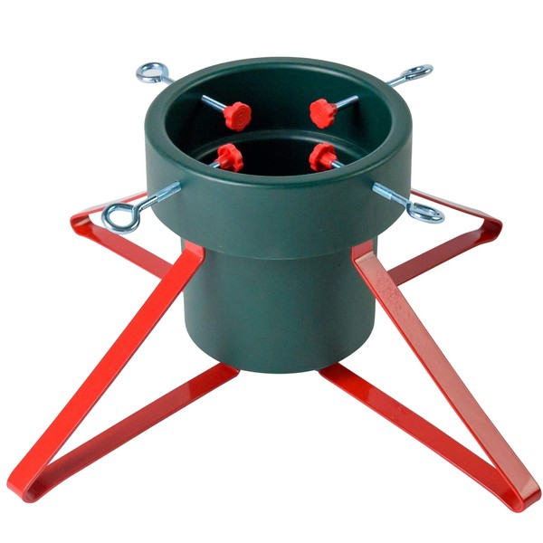Blissun Metal Christmas Tree Stand, Adjustable Christmas Tree Holder, Xmas