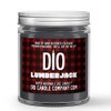 Lumberjack Candle (8oz) Fall Flannel Spices and Musk Scented Soy