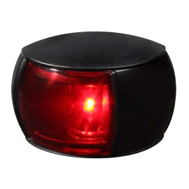 Hella Marine Port Red Lamp Black Shroud #980520001