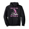 Snowmobile Hoodie Girl's Snowmobiling gift idea Pullover Hoodie