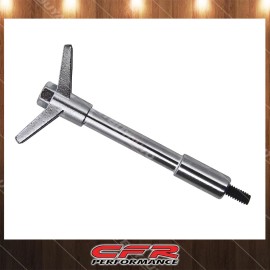 Cobra-Tek Fits Steel T Bar Wing Nuts 4" Tall 1.25" - 20 X 1 3/8" Studs Chrome