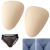 Smaoqingji Panty Liners Women's Cameltoe Invisible - Skin Colour, Pack