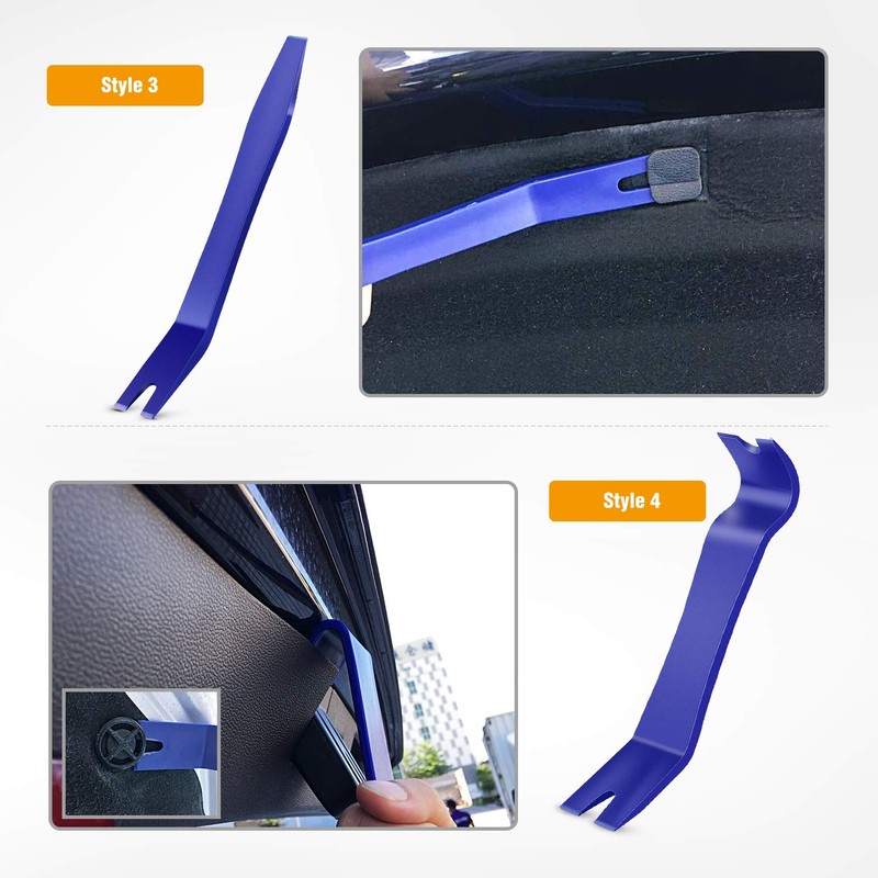 GOOACC 5PCS Auto Trim Removal Tool Kit No-Scratch Pry Tool