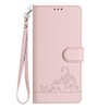 SEAHAI Case for TCL 501, Cute Cat Pattern Premium PU