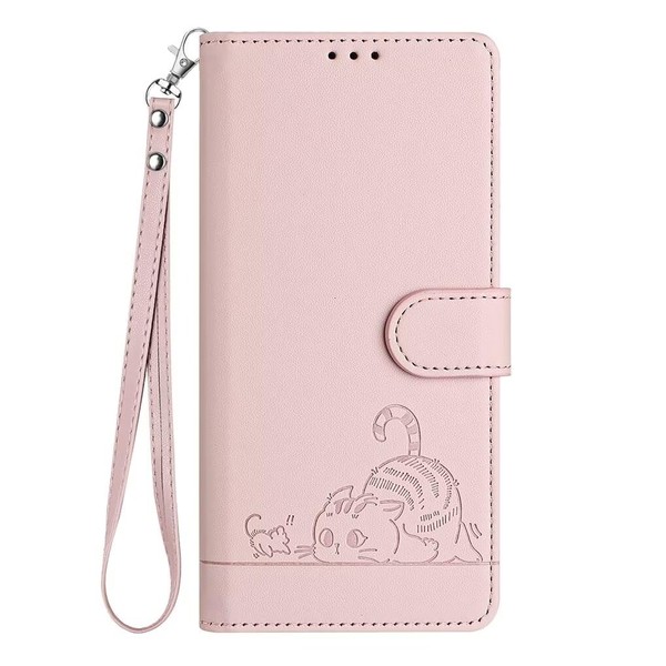 SEAHAI Case for TCL 501, Cute Cat Pattern Premium PU