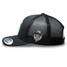 HOOEY Austin Gamblers Men's Snapback Trucker Hat (US, Alpha, One Size, Black)