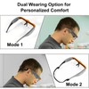 Magnifying Glass with Light Hands Free, Rechargeable Magnifying Glasses Headset