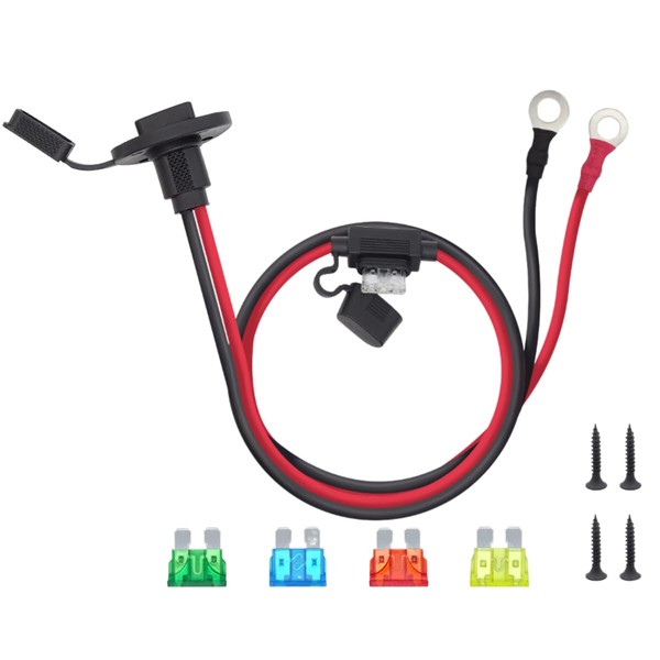 Billion wealth 10 AWG 2 FT SAE Power Socket Sidewall