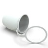 AUPROTEC Towing Hitch Protective Cap with Locking Ring Ball Protection