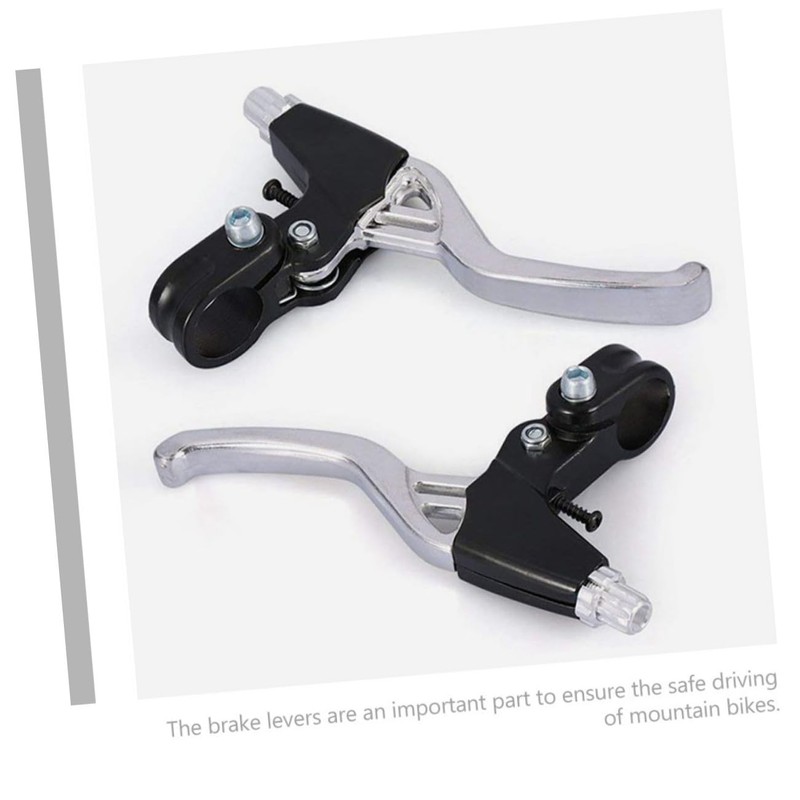 Kisangel Aluminum Bike Brakes Handle Universal Fit for Most Bikes