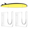 Yousoontic Surfboard Wall Mount Rack Clear Acrylic Wall Surfboard Display