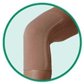 Juzo Orthopedic, Knee Support, Two Lateral Spirals Beige, size 6