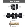 Lanwandeng 3 Sets Keyed Alike Entry Door Knobs and Single