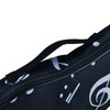 HilerPunk Musical Note Pattern Concert Ukulele Bag,Case,23Inch 600D Waterproof Oxford