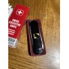WENGER Swiss Executive Knife - Black Knife File Tweezers New
