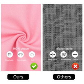 LessMo Apron, BBQ Apron and Cooking Apron in Professional Quality with Adjustable Neck Strap and Two Pockets, 100% Cotton, 70 x 85 cm