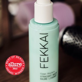 Fekkai Clean Stylers Straight Balm - 1.69 oz - Lasting Frizz Control & Heat Protection for Sleek Hair - Reduces Blowout Time - Vegan, Cruelty-Free