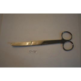Unbranded 13-135 OPERATING SCISSORS 6.5" BLUNT/BLUNT CURVED