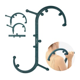 HuBDIC Massage Stick, Acupressure Stick, Massager, Myofascial Release Stick, Acupressure Stick, Relieve Shoulder Stiffness, Muscle Relief, Trigger Point Relief, Shiatsu Pressure, Neck, Shoulder, Lower Back, Thighs, Feet, Lymph, Massager, Muscle Tension, Reduce Swelling, Recovery Fatigue, Myofascial Release, Promote Blood Circulation. RELAXING EFFECT Old Day Father's Day Mother's Day Gift (Green (HMS-200))