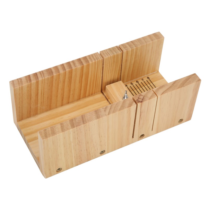 Soap Cutter Superb Polishing Rubber Wood Multipurpose Soap Cutter Slicer