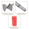 sourcing map Forstner Drill Bits 40mm, Tungsten Carbide Wood Hole
