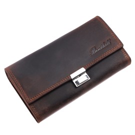 Benthill Waiter Wallet Real Leather - Waiter's Wallet with RFID Protection - XXL Robust Leather Waiter's Wallet - Professional Waiter's Wallet, brown
