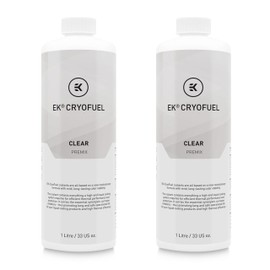 EKWB EK-CryoFuel Premix PC Coolant, 1000mL, Clear, 2-Pack