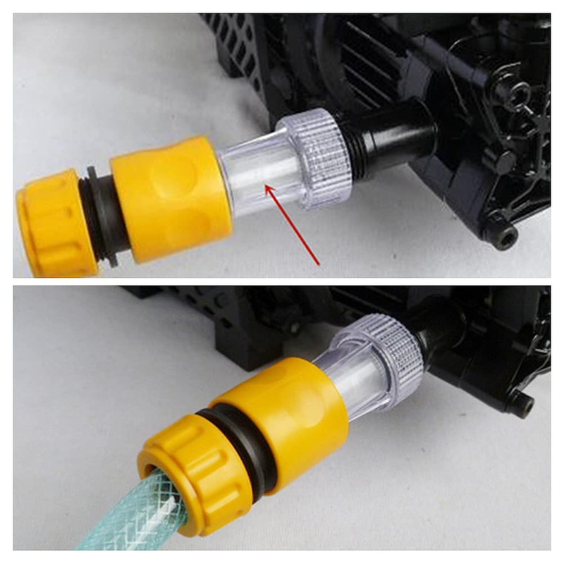 HuYiGGZ 6 Pcs Pressure Washer Gun Adapter Plastic Machine Water