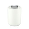WENKO Brasil Swing Cover Bin, White, 14 x 14 x