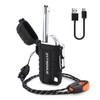 Extremus Blaze 360 Rechargeable Electric Lighters, Dual Arc Lighter, Windproof