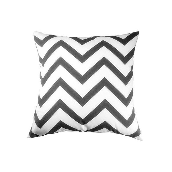 TAOSON Chevron Cushion Cover Pillow Cover Pillowcase Zig Zag Cotton