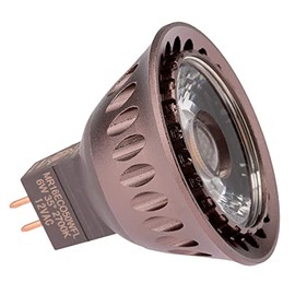 FX Luminaire MR16ECO50WFL Eco MR16 Warm 2700K; 35° Flood; 6W = 50 Watt Incandescent Equivalent; MR16-ECO-50-W-FL FXLuminaire Lamp Bulb Hunter