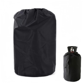 HJYDGJ Propane Tank Cover Gas Bottle Cover - Black