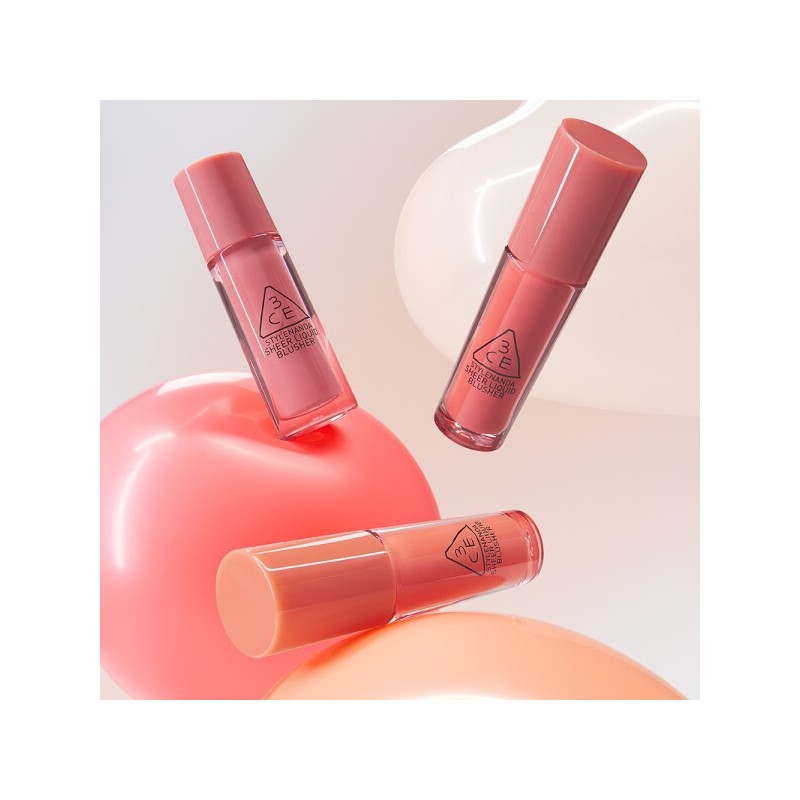 3CE 3CE Sheer Liquid Blusher JOYFUL AFFAIR / 쓰리씨이 3CE쉬어