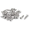 Sourcingmap M5.5 x 25mm Phillips Flat Head Self Tapping Screw