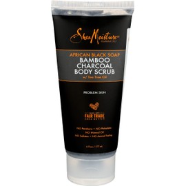 Shea Moisture Bamboo Charcoal Body Scrub, 6 Oz