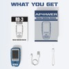 APOWER Geiger Counter Nuclear Radiation Detector, Portable Handheld Dosimeter Beta,