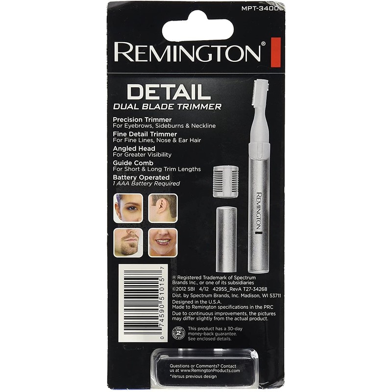 Remington MPT-3400 Dual Blade Stainless Steel Detail Trimmer